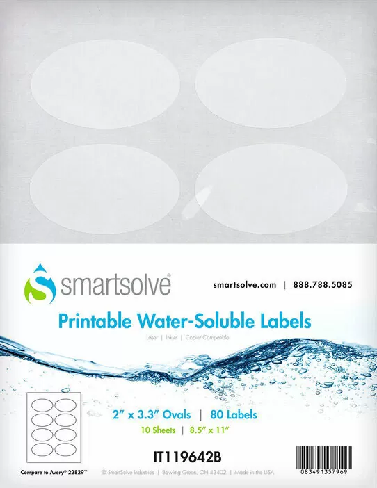 5 PRACTICAL USES FOR WATER SOLUBLE LABELS