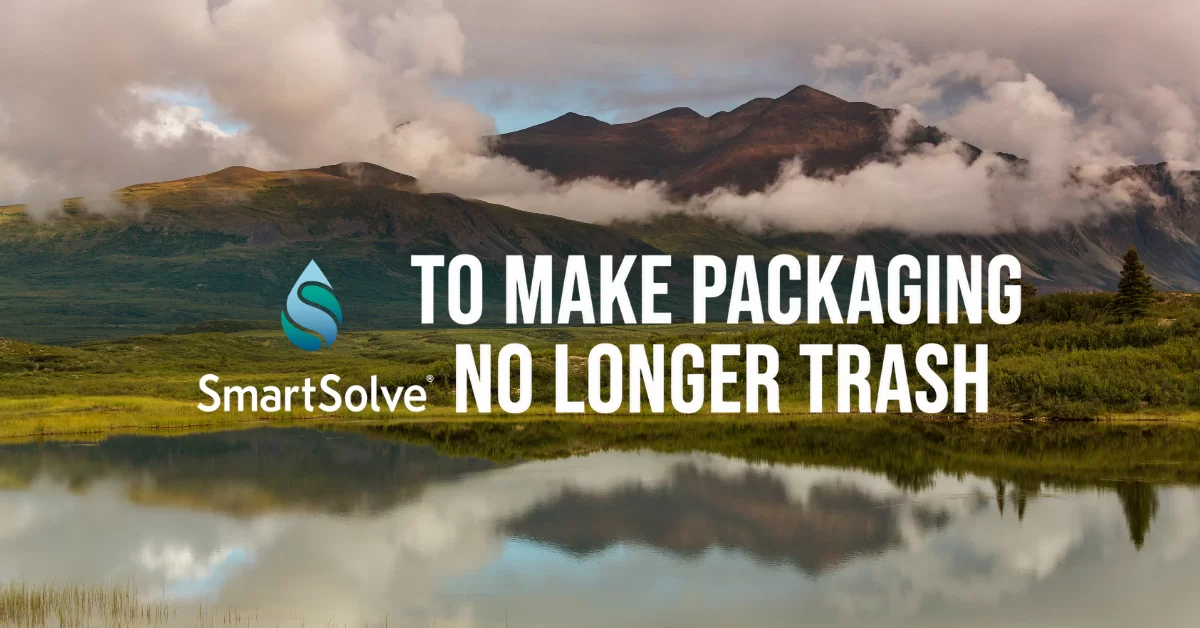 To make packaging no longer trash