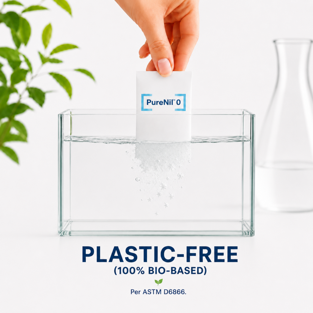 PureNil™0 Plastic Free material 100% Bio-Based