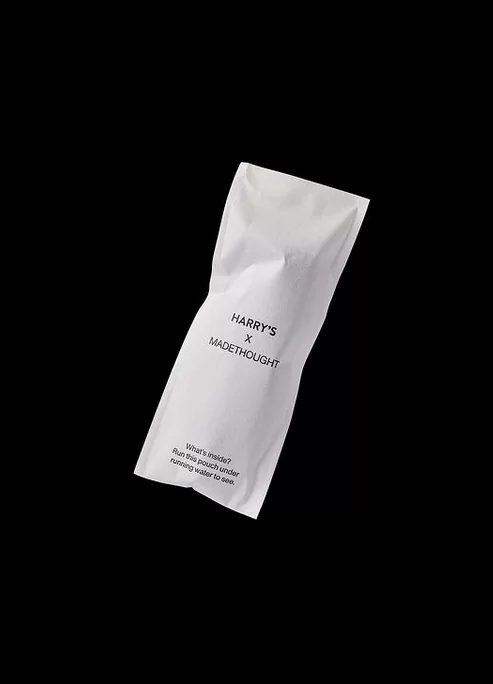 Harry's Re-Imagines Razor Packaging with Water-Soluble Pouches